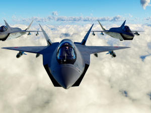 Sukhoi Checkmate T-75 LTS 3D-Modell