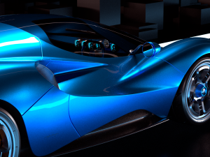 De Tomaso P72 3D-Modell