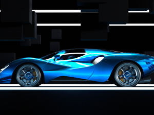 De Tomaso P72 3D-Modell