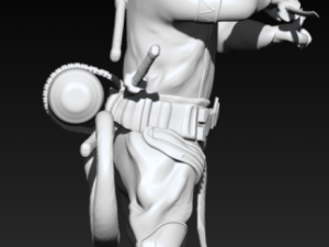 ninja cat simbad 3d print model 3D Print Model