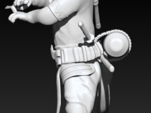 ninja cat simbad 3d print model 3D Print Model