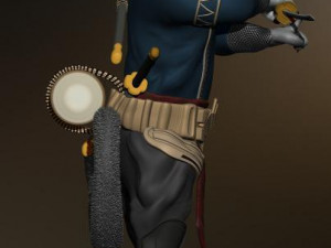 ninja cat simbad 3d print model 3D Print Model
