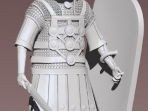 mouse warrior 3d print model Modèles 3D en vedette
