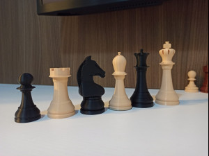 chess tournament fide pieces 3D 模型