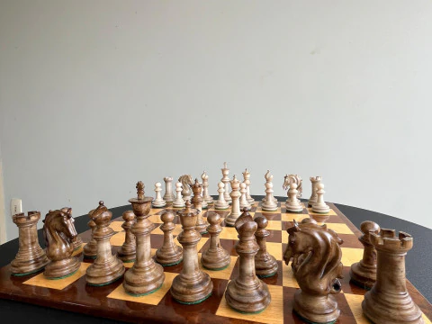 Роскошные шахматы Французский воин 3D Принт Модель