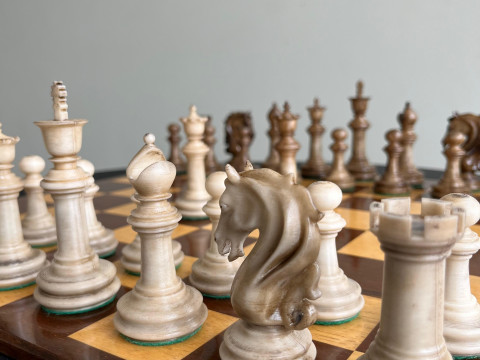 Luxury Chess Set The French Warrior 3D Print Model