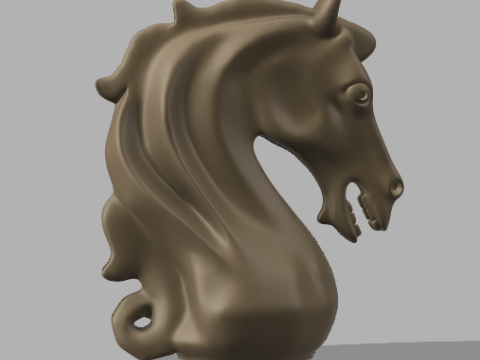 Luxury Chess Set The French Warrior 3D Print Model