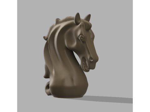 Luxury Chess Set The French Warrior 3D Print Model