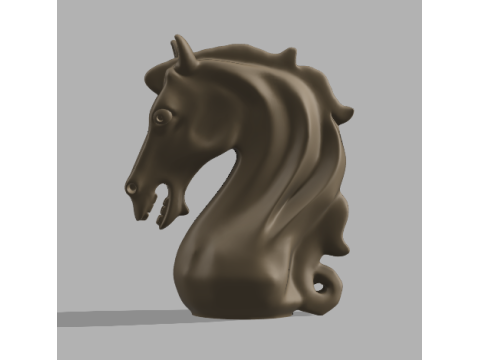 Luxury Chess Set The French Warrior 3D Print Model