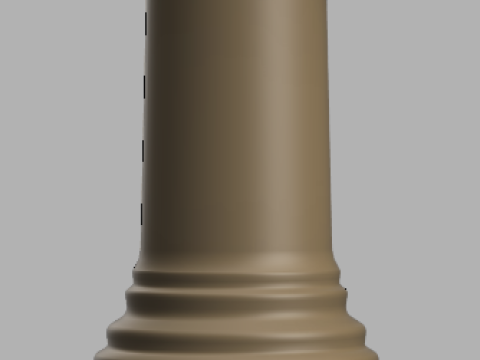 Luxury Chess Set The French Warrior 3D Print Model