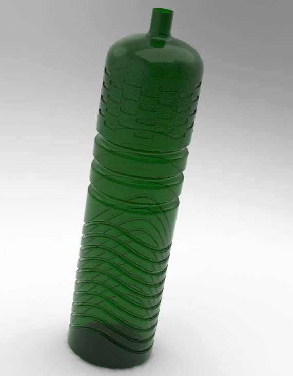 bottle 3D Model .c4d .max .obj .3ds .fbx .stl .blend 