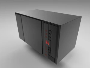 modern microwave oven 3D Model