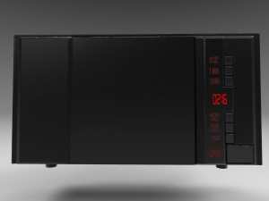 modern microwave oven 3D Модель