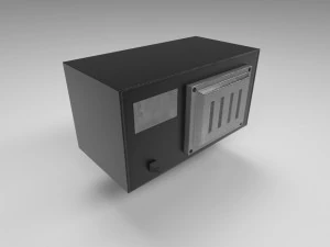 modern microwave oven 3D Model