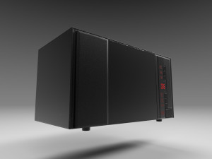 modern microwave oven 3D Модель