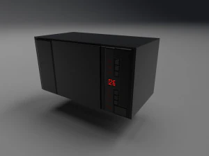 modern microwave oven 3D Model