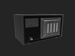 modern microwave oven 3D Модель