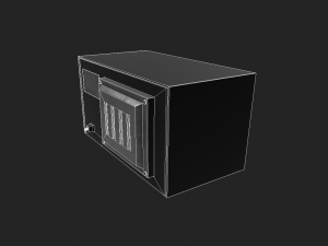 modern microwave oven 3D Модель
