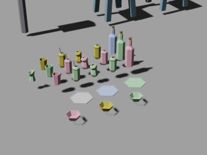 stylized city pack Modèle 3D