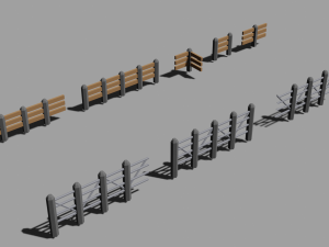 stylized city pack Modèle 3D