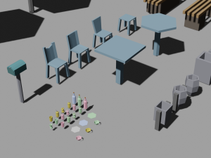 stylized city pack Modèle 3D