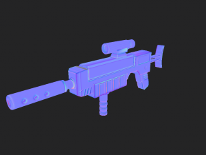 stylized plasma Modelo 3D