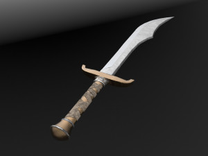 ancient sword 3D Model
