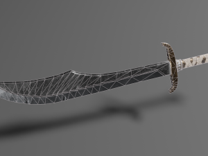 ancient sword 3D Model