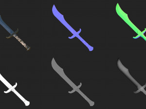 ancient sword 3D Model