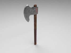 fantasy viking axe 3D मॉडल