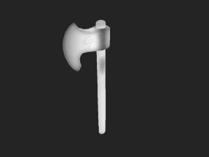 fantasy viking axe 3D मॉडल