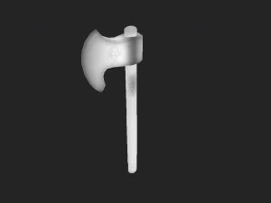 fantasy viking axe 3D Model