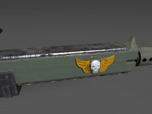 Laserpistole 3D Modell