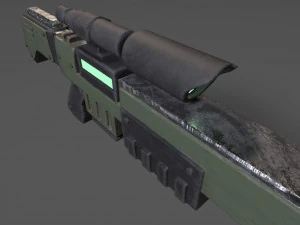 Laserpistole 3D Modell
