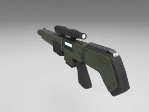 Laserpistole 3D Modell