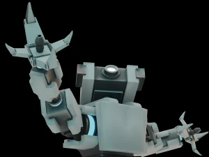 robot stilizzato Modello 3D