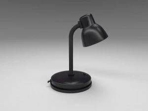 modern table lamp black 3D Model