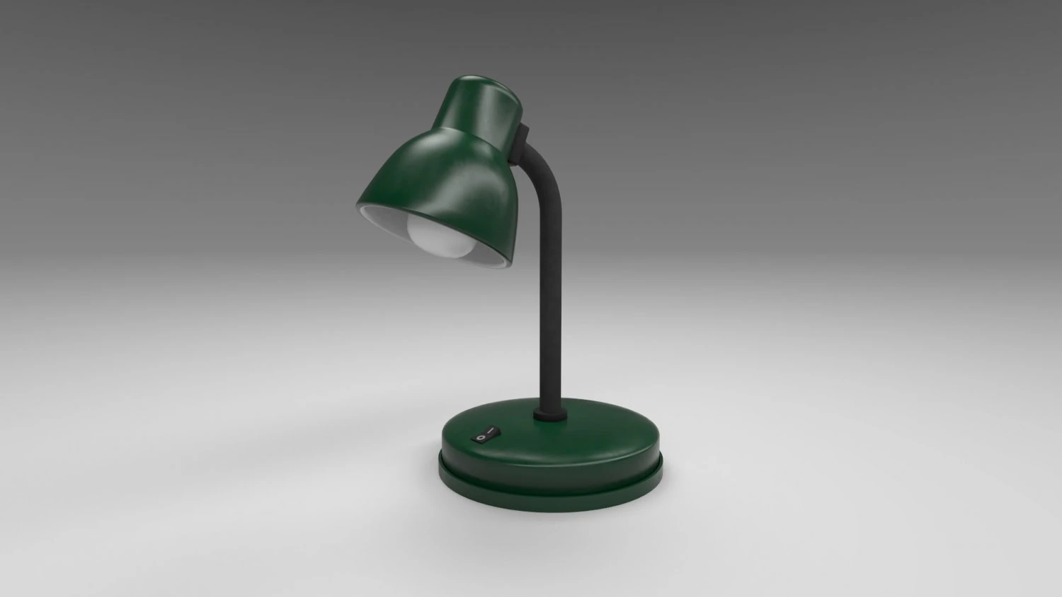 modern table lamp green 3D Model .c4d .max .obj .3ds .fbx .stl .blend