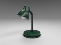 modern table lamp green 3D मॉडल