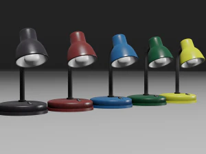 table lamp set 3D Model