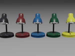 table lamp set 3D Model