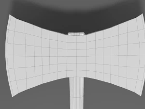medieval battle axe 1 3D Model