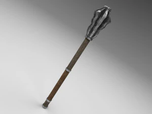 중세 철퇴 1 3D 모델