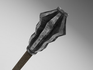 medieval mace 1 Modèle 3D