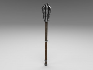 medieval mace 1 Modèle 3D