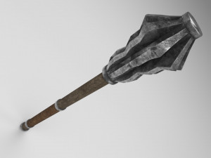 medieval mace 1 Modèle 3D