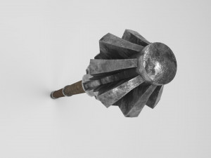 medieval mace 1 Modèle 3D