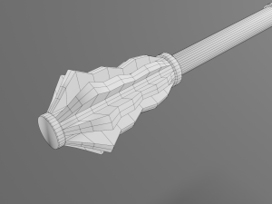 medieval mace 1 Modèle 3D