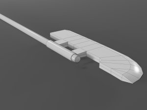 medieval halberd 1 3D Model
