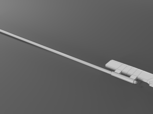 medieval halberd 1 3D Model